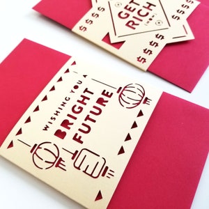 2022 Lunar New Year Red Envelopes, Chinese New Year Packets, Set of 6 ...