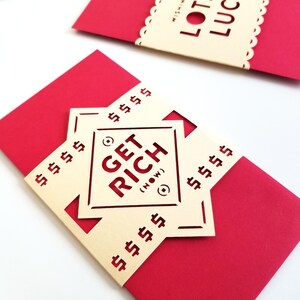 2022 Lunar New Year Red Envelopes, Chinese New Year Packets, Set of 6 ...