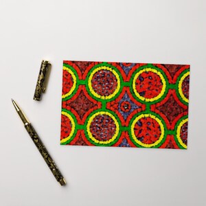 Ekio | Afrikanische Kunst Postkarte