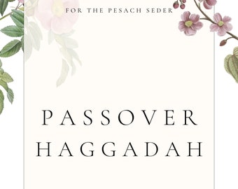 Passover Haggadah (Digital Download)!