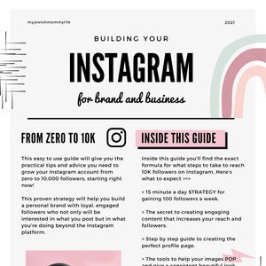 The Instagram Growth Builder from ZERO to 10K!