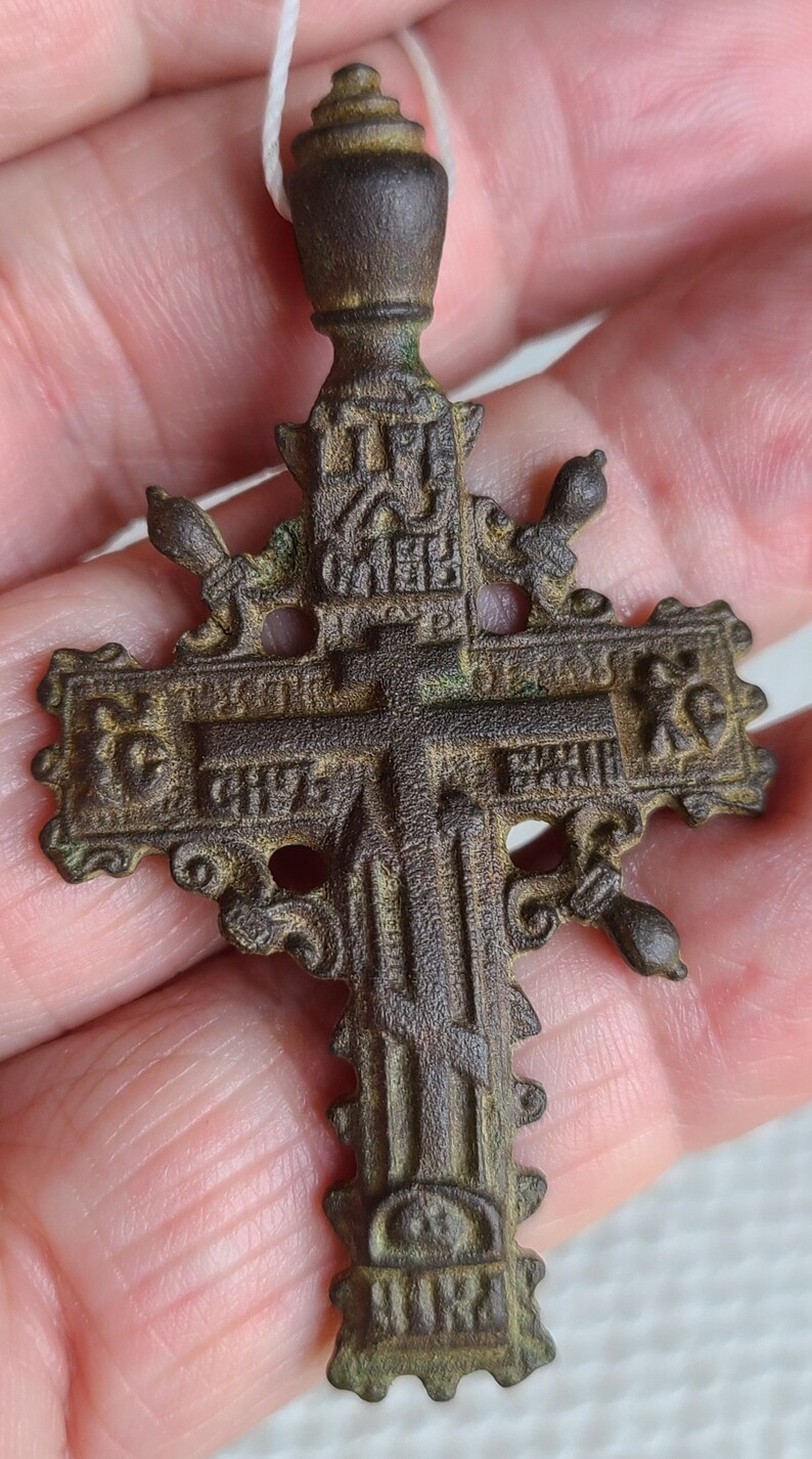 Ancient Bronze Cross 16th Century Found on an Old Cart Path and Was ...