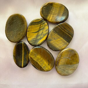 Tigers Eye Worry Stone
