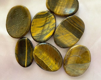 Tigers Eye Worry Stone