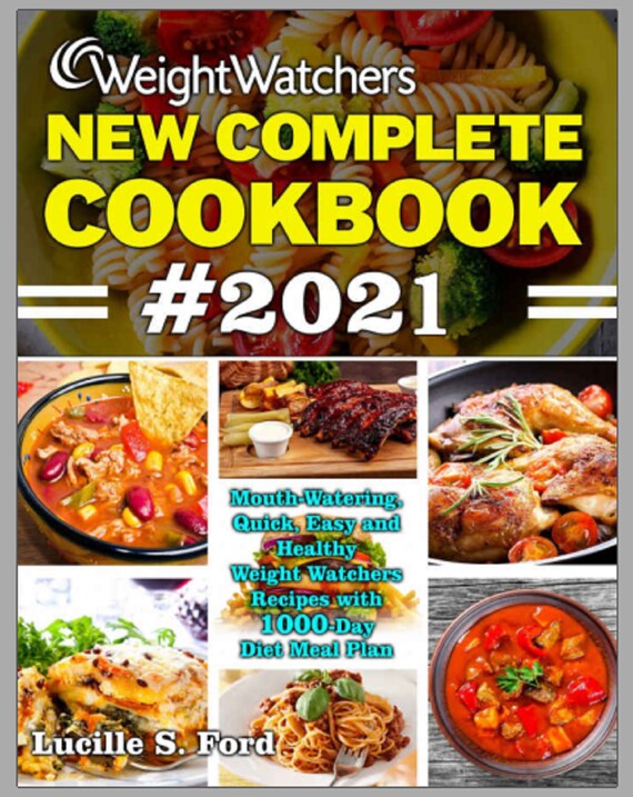 Weight Watchers new COMPLETE COOKBOOK 2021 MouthWatering Etsy