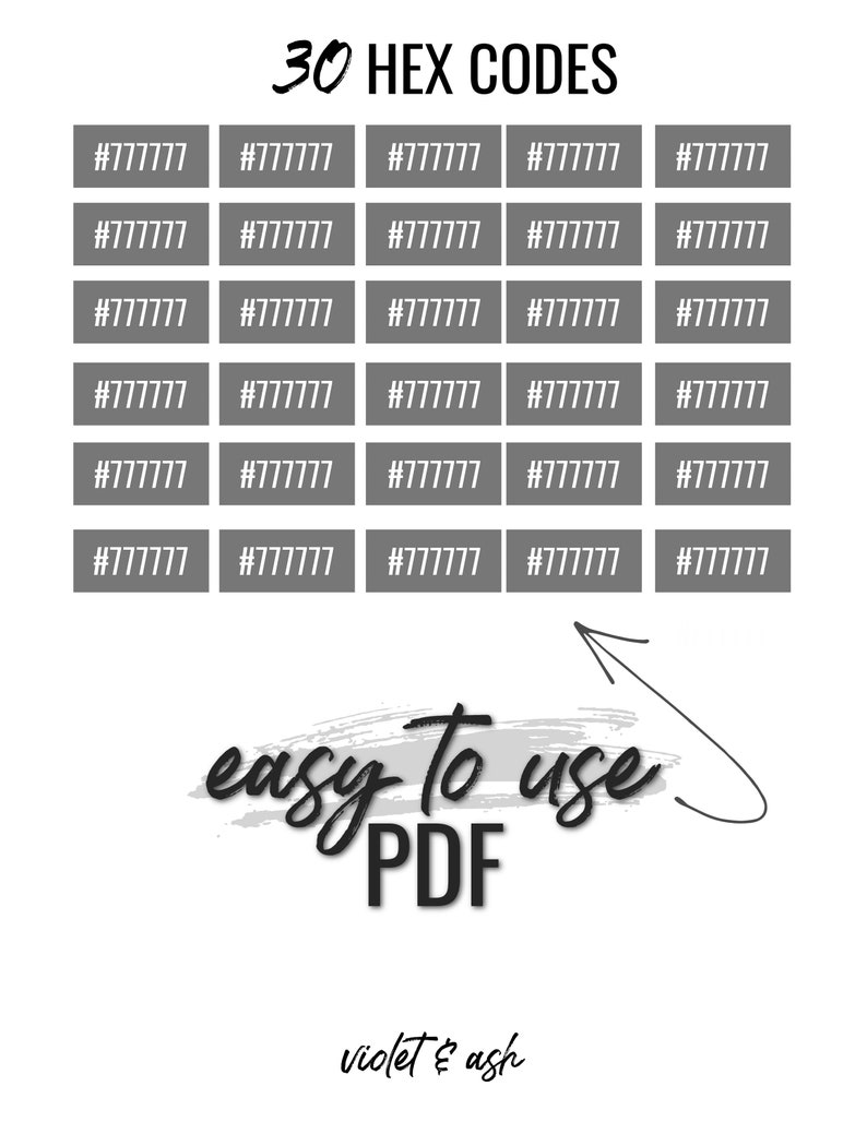 Blonde Hair Bundle Procreate Color Palette Hair Color Palette Procreate