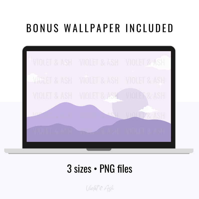 Purple Desktop Folder Icons Desktop Icons Desktop Organizer MacBook