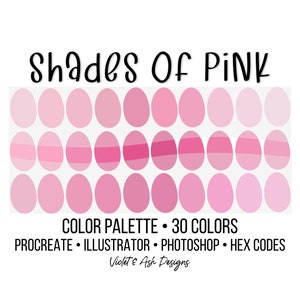 Shades of Pink Digital Paper Pack 
