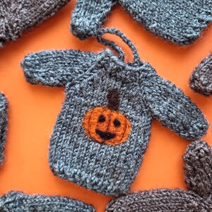 Halloween tree | Pumpkin decoration | Sweater pattern image 4