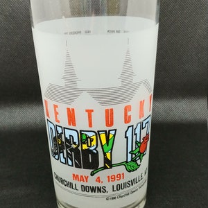 1991 Kentucky Derby Glass Derby 117