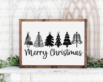 Christmas SVG, Merry Christmas SVG, Christmas Clip Art,  Merry Christmas Saying Svg, Christmas Cut Files, Cricut, Silhouette Cut File
