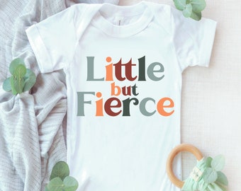 Little but fierce svg, baby svg, newborn svg, baby shower svg, baby shower gift, boho baby svg, baby boy svg, baby girl svg, eps, DXF, png