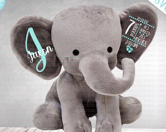 Free Free 149 Elephant Ear Birth Stats Svg Free SVG PNG EPS DXF File