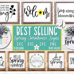 GIANT Best Seller Bundle | Svg Bundle | Farmhouse Sign Svg | Farmhouse ...