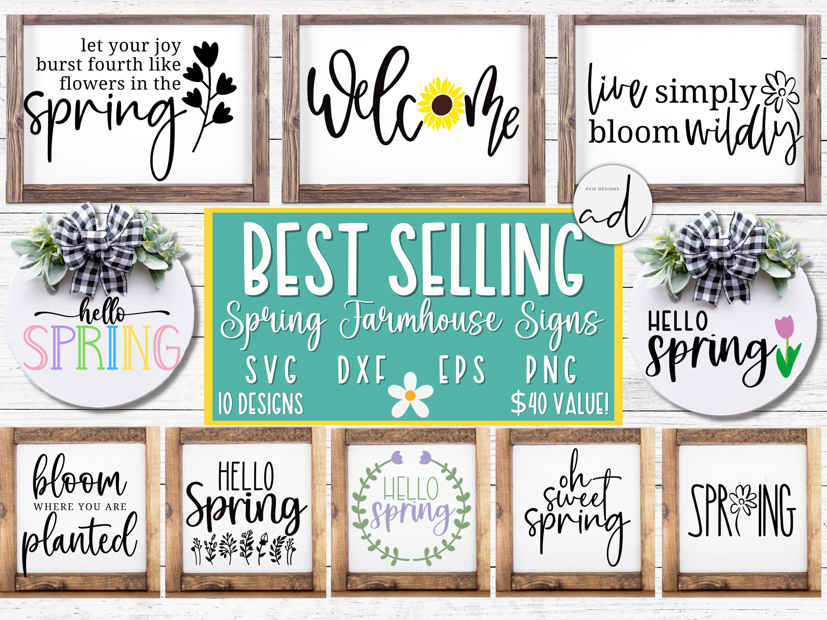 GIANT Best Seller Bundle | Svg Bundle | Farmhouse Sign Svg | Farmhouse ...