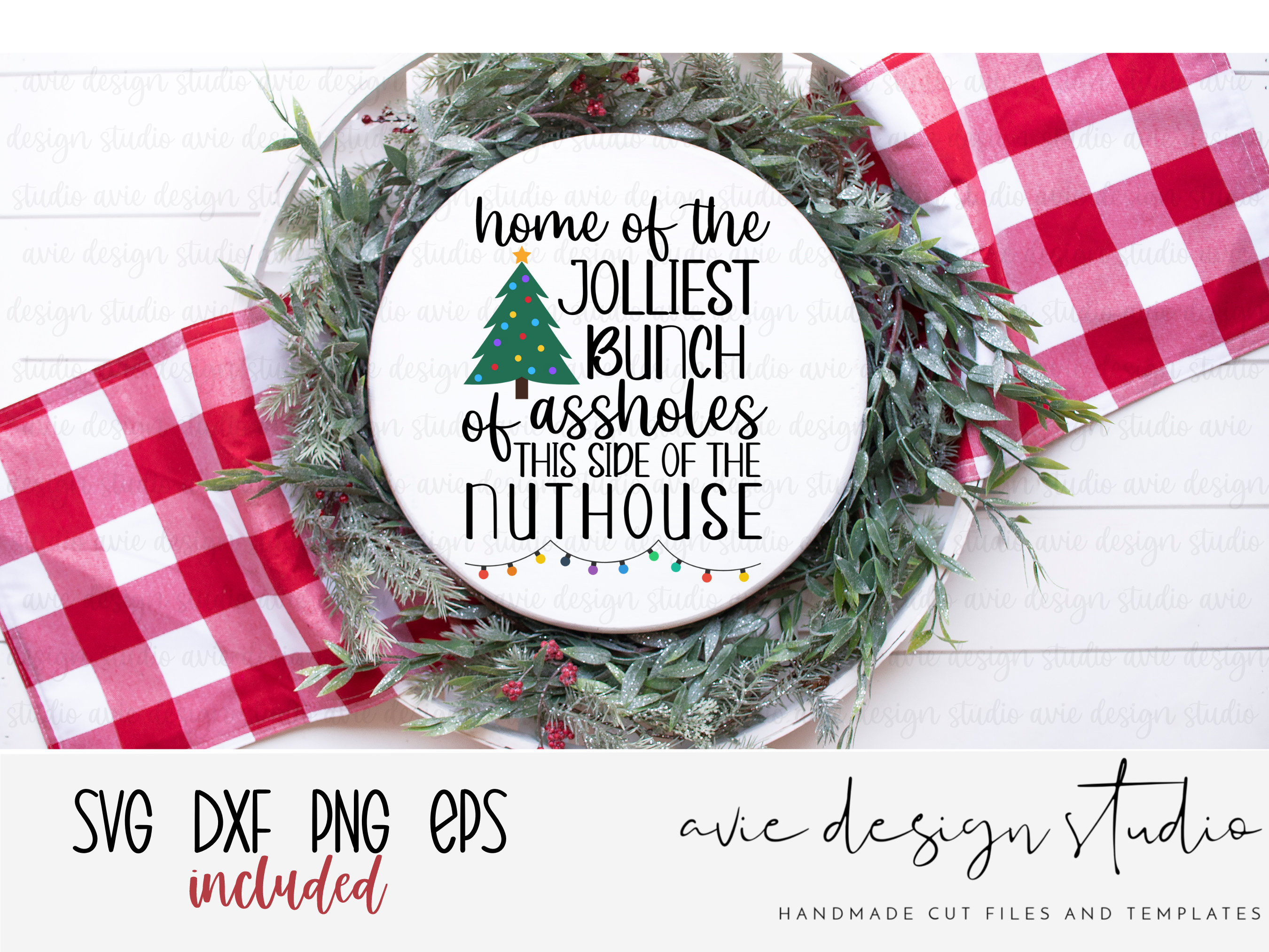 Home to the Jolliest Bunch SVG | Holiday Svg | Christmas Vacation Svg ...
