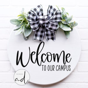 welcome to our Campus svg