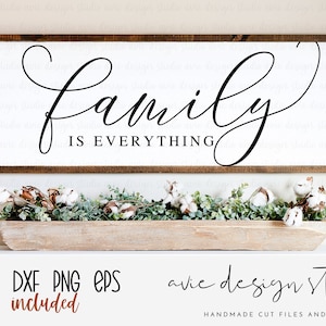 Family svg, family sign svg, farmhouse sign svg, farmhouse svg, home decor svg, family quote svg, svg files for cricut, silhouette cut files