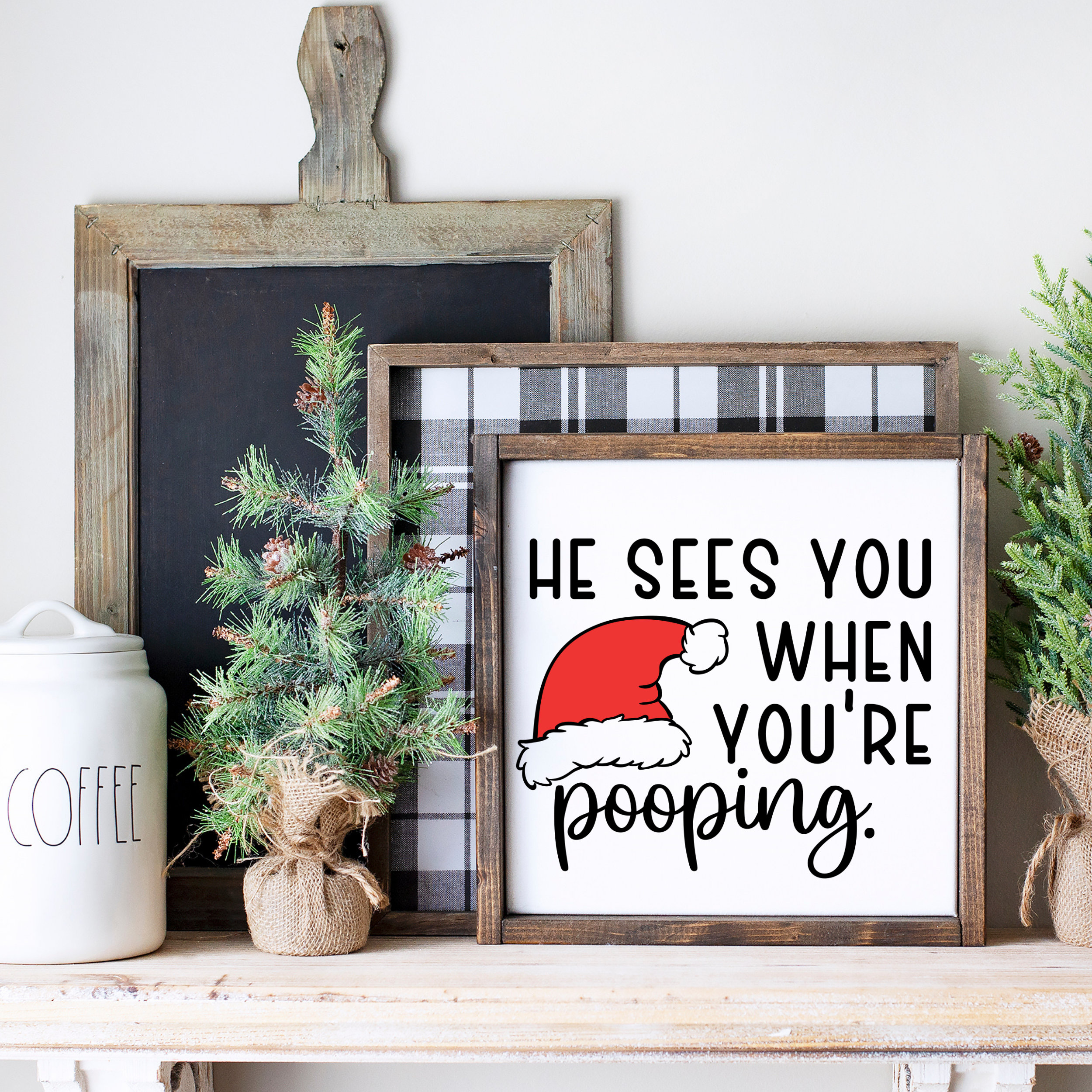 YOYI ART Schild 'Are You Pooping?' – Lustiges Bad-Schild, Deko Fürs WC