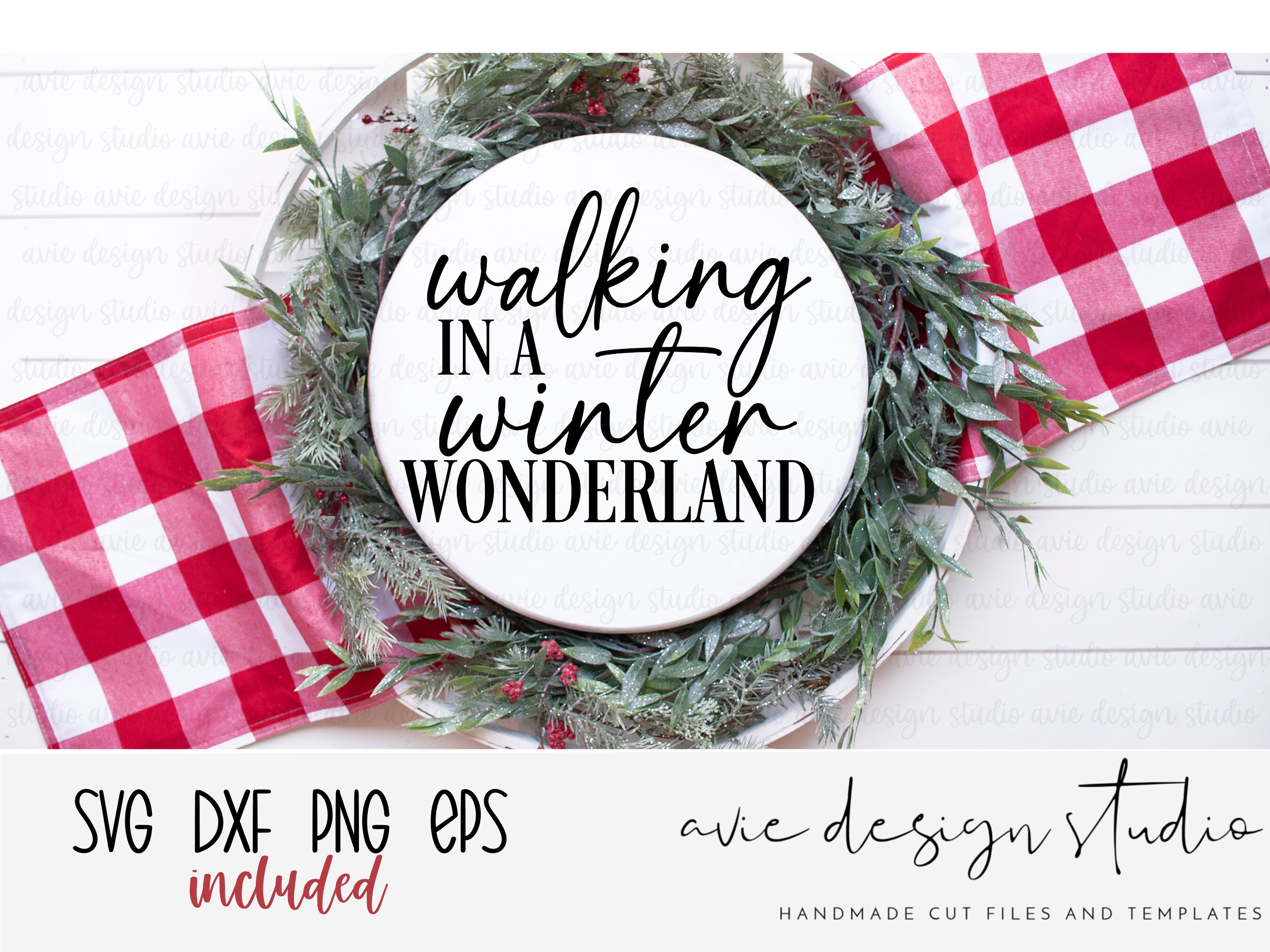 Walking in a Winter Wonderland Svg | Christmas Sign Svg | Christmas Cut ...