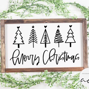 Farmhouse Christmas Svg | Christmas Sign svg | Merry Christmas Svg | Christmas svg | Holiday Sign svg | svg dxf eps png