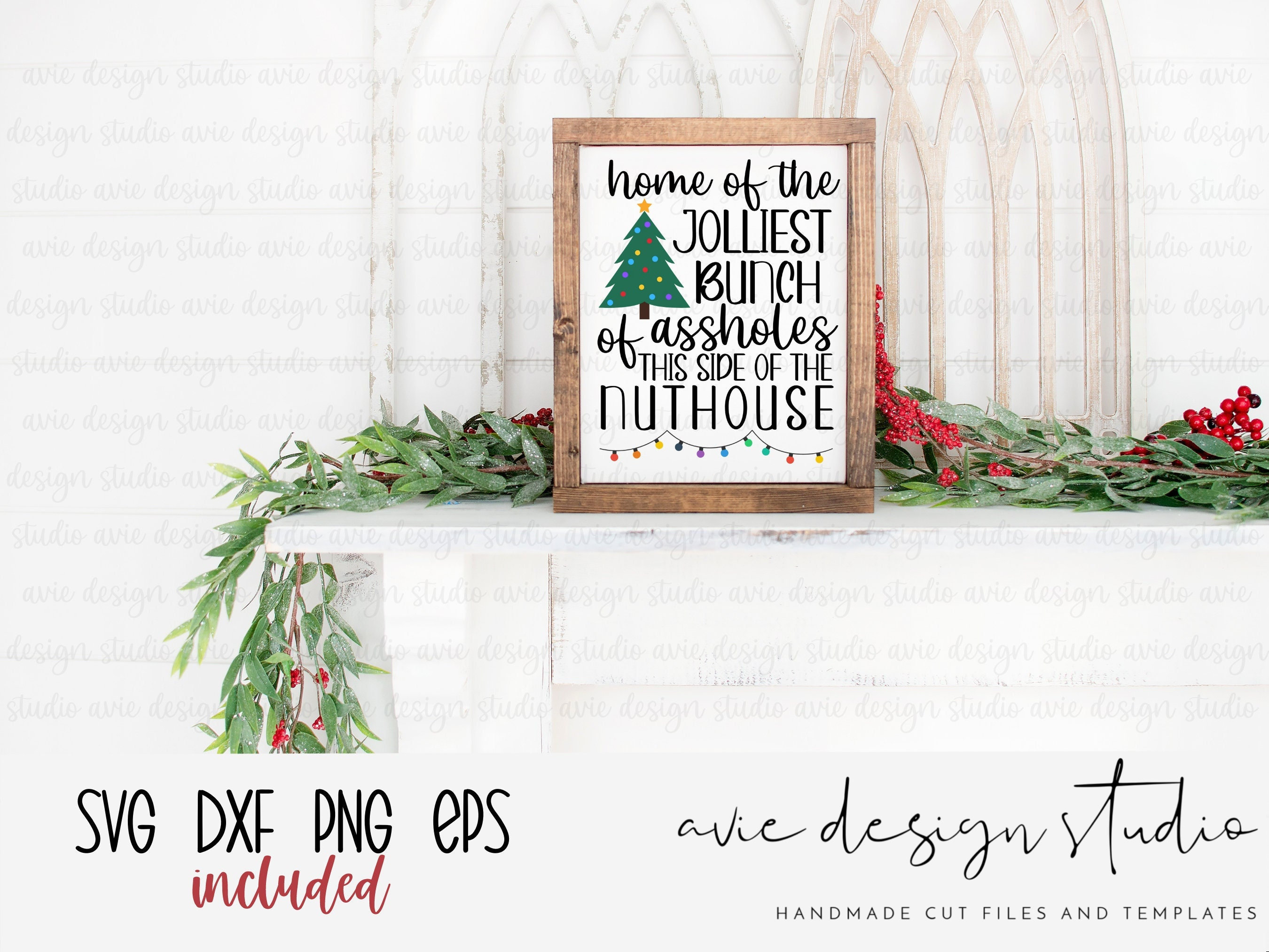 Home to the Jolliest Bunch SVG | Holiday Svg | Christmas Vacation Svg ...