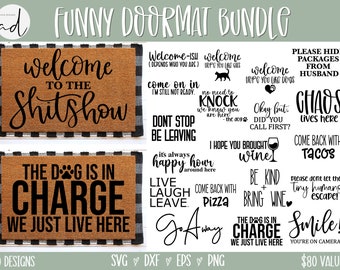 Funny Doormat Bundle | Funny Doormat svg | Doormat Bundle | Doormat SVG Bundle | Doormat svg | DXF file | popular svg | welcome svg