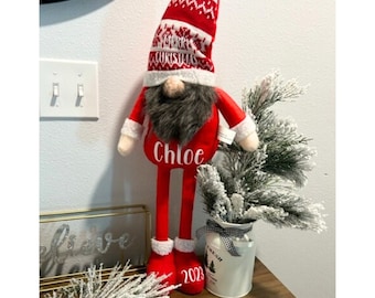 Aangepaste kabouters voor huisdecoratie, gepersonaliseerde kaboutersdecoratie voor kerst, kerstcadeaus, kerstdecor.