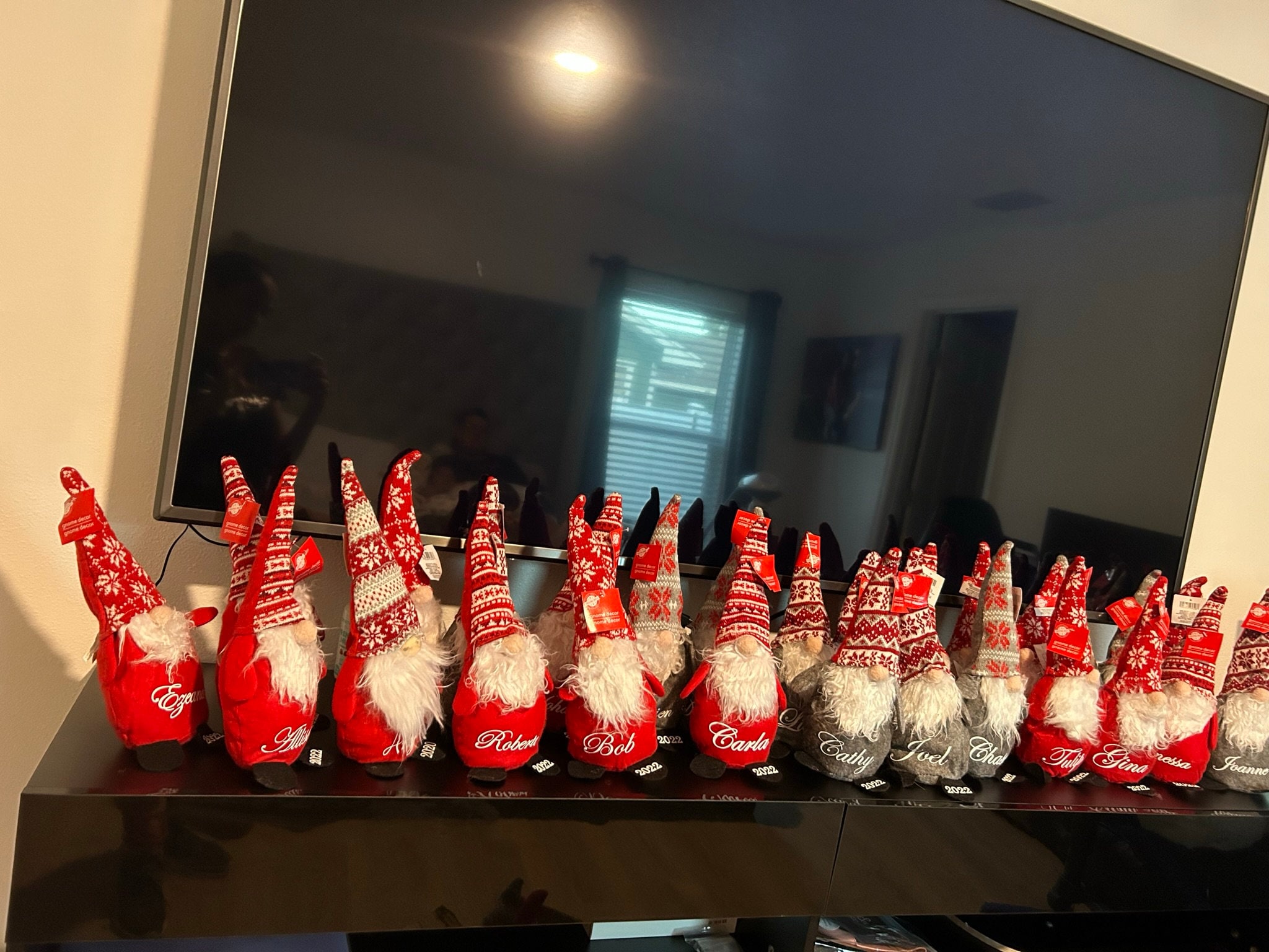 Personalized Christmas Gnomes With Names, Custome Gnomes for Decoration