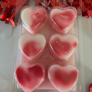 Soy Wax Melts, Scented Wax Melts, Heart Shaped Wax Melts, Wax Warmer Melts, Melts Gift, Beautiful Hearts Wax Melts