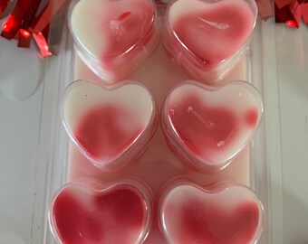Soy Wax Melts, Scented Wax Melts, Heart Shaped Wax Melts, Wax Warmer Melts, Melts Gift, Beautiful Hearts Wax Melts