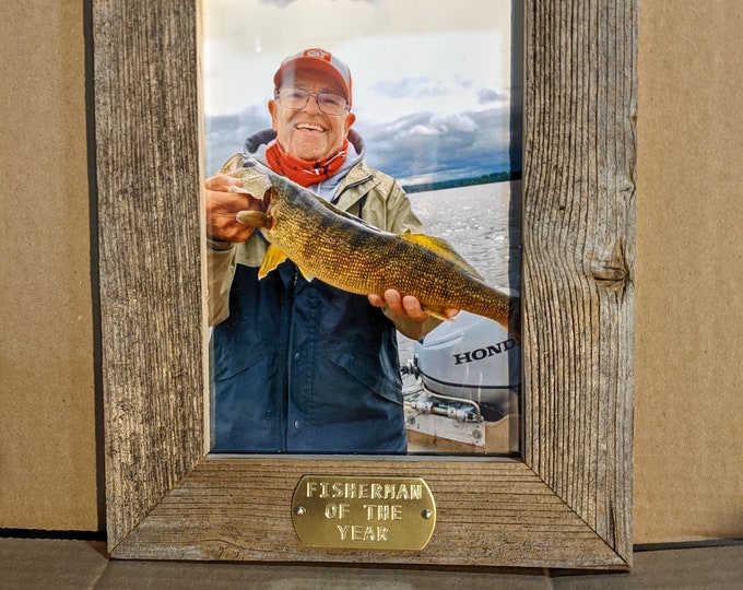 Fisherman's Rustic Picture Frame