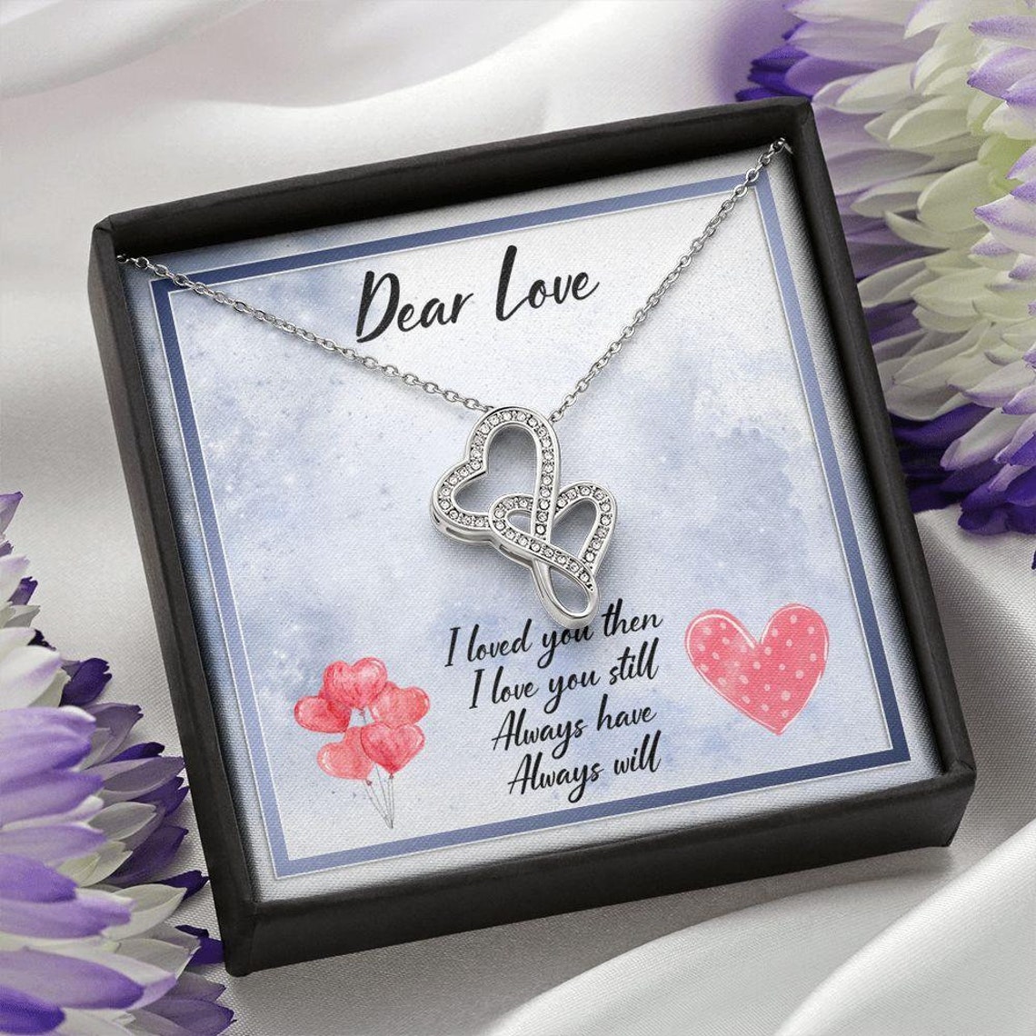Valentine's Day Gift for Love Love Necklace for Etsy