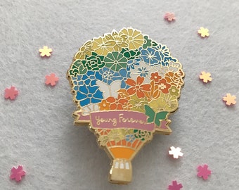 Young Forever Balloon HYYH ハードエナメルピン ファンギフトグッズ、Kpopグッズ