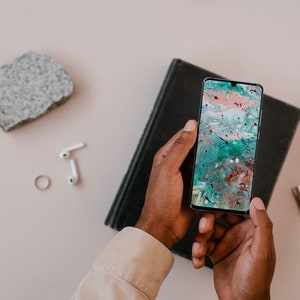 Abstract Art Cell Phone - FOAM