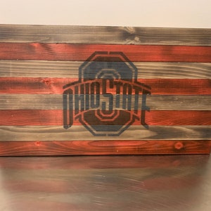 Ohio State wall sign- Shadow