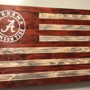 Alabama American Flag