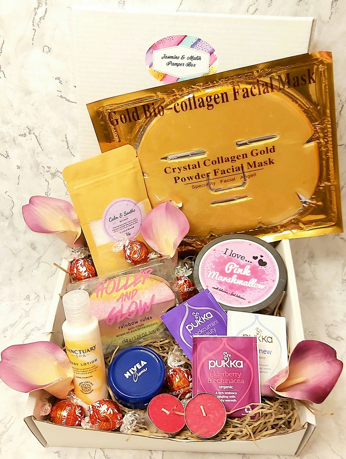 Luxury Gift Pamper Hamper Birthday Spa Box Skincare Etsy