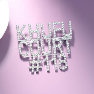 CUSTOM Quote Words Pins, Handmade Bling-bling Name Brooch Pin, Personalized Letters Lapel Pin, Custom Meeting Lapel Pin, Party Gift Ideas