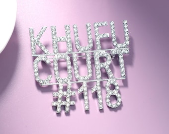CUSTOM Quote Words Pins, Handmade Bling-bling Name Brooch Pin, Personalized Letters Lapel Pin, Custom Meeting Lapel Pin, Party Gift Ideas