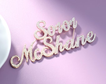 BENUTZERDEFINIERTE Bling Sorority Pins, personalisierte Soror Name Pin, personalisierte Jubiläum Sorority Geschenk, Geburtstagsgeschenk, Kapitel Meeting Geschenke
