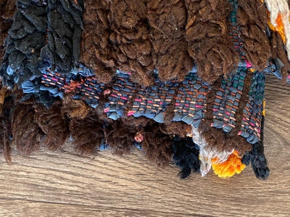 ヴィンテージ ベルベルラグ：手織りモロッコカーペット、幾何学模様