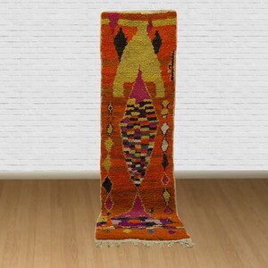 CUSTOM Beni ourain rug - New Berber design Hand-Knotted Moroccan wool rug - berber carpet - FREE SHIPPING