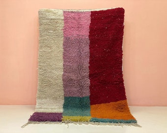 Moroccan Rug (colorful), Handmade berber Rug - Genuine Wool rug, Berber carpet, Beni Ouarain new Style, Home Decor Rug