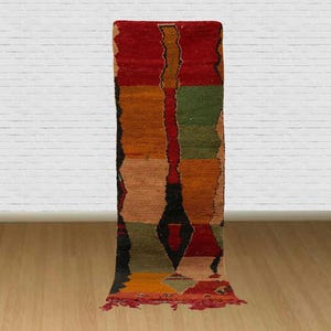 AMAZING MOROCCAN Rug - Handmade Morrocan Rug, Authentic Berber Rug, Bohemian Style Rug For Living Room .