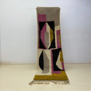 Handwoven Berber Rug: Authentic Moroccan Wool Carpet