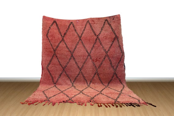 【vintage rag】モロッコ　ベルベル人　無地　ウール　ヴィンテージ vintage rag】モロッコ ベルベル人 無地 ウール ヴィンテージ vintage