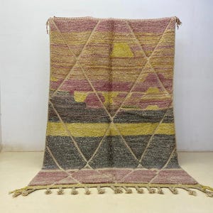 Handmade Wool Berber Rug: Custom Moroccan Shag Rug