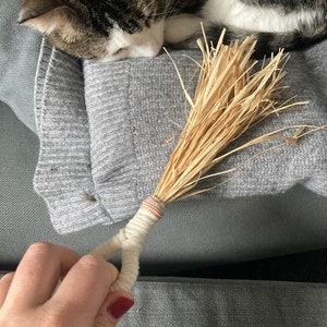 Die Liesel, Katzenspielzeug, Katzenspiel, natürliches Katzenspielzeug, Katzenbeschäftigung Bild 3