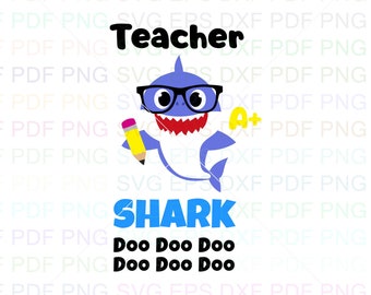 Download Teacher Shark Svg Etsy